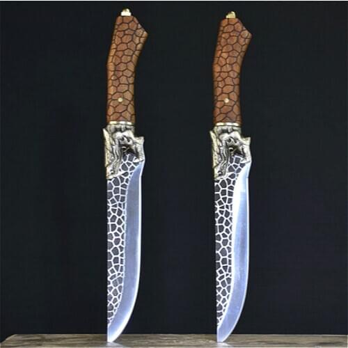 Longquan 7.2 Handmade African sandalwood handle sharp boning knife Household kitchen knife slicer kitchen knife meat stand knife