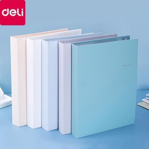 1pcs LinFiNi Deli 72411/A4 Information Booklet Multicolor Folder Student Fresh Office Insert Test Paper Office & School Supplies