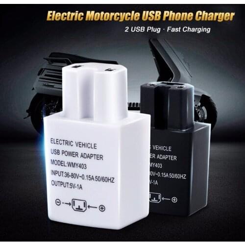 Universal Electric Car Motorcycle Fast Charger 2A USB Power Supply Socket Adapter For iPhone 11 Samsung Galaxy Mobile Phone