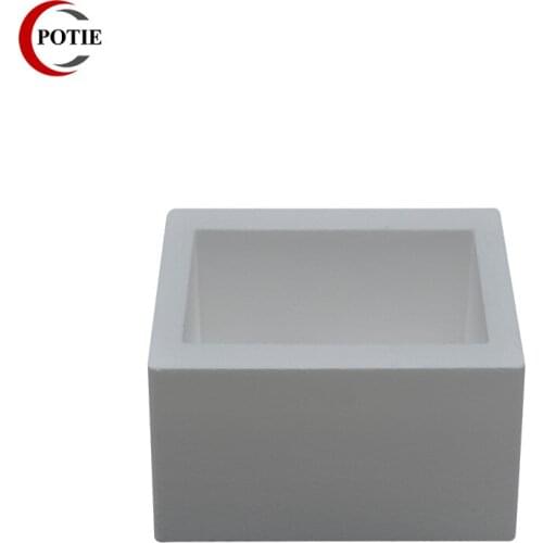 High temperature Resistant Ceramic Crucible Rectangle Casting Melting Ingot Bar For Common Metals