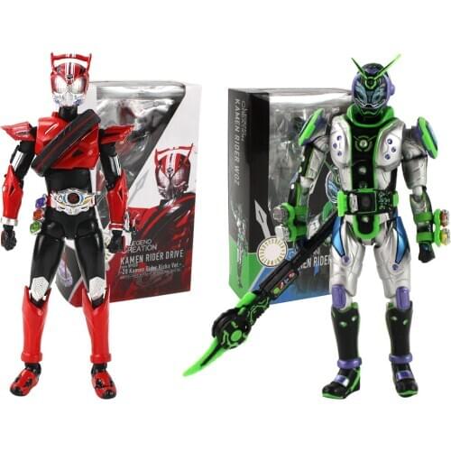 Masked Rider Kamen Rider Action Figure Woz Drive Movable Anime Model Toys 16cm