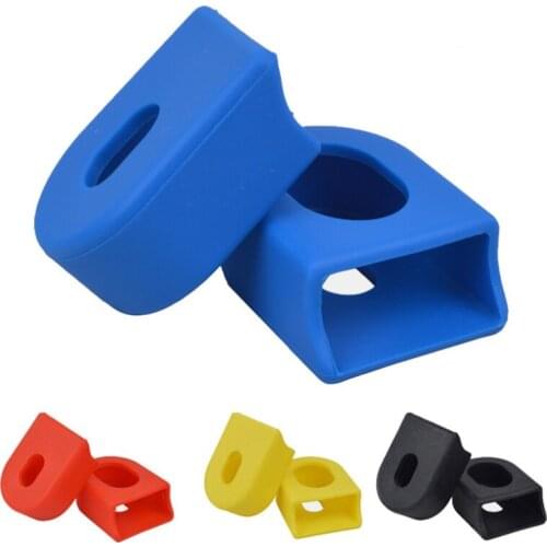 ZTTO Crank Protector Carbon Crankset Silicone Gel Cover Protective Sleeve Bicycle Boots 2pcs Bicycle Accessories MTB Road Bike