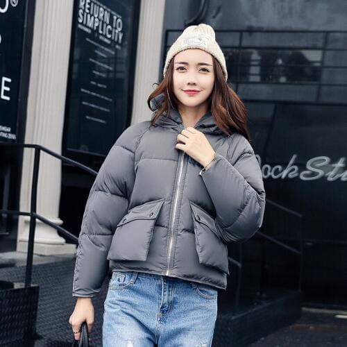 2019 Hot Sale Long Winter Clothes New Europe Station Self-cultivation Thickening Fund Bread Cotton Coat Will Code Fashion Woman