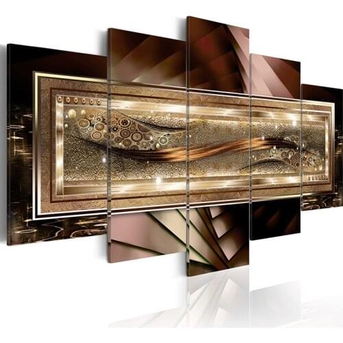 5 Panel Wall Pictures for Living Room Picture Print Painting On Canvas Wall Art Home Decor Living Room Canvas Print/PJMT-B (212)