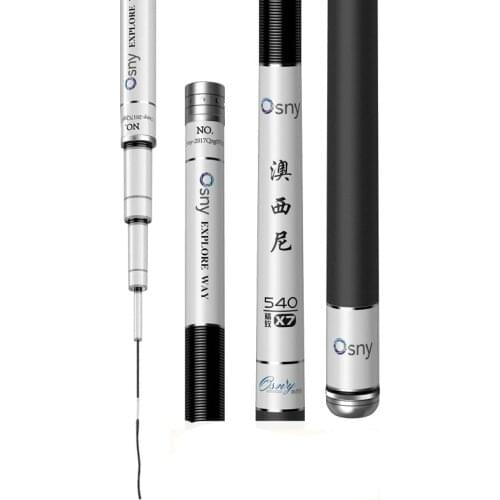 7.2m Taiwan Fishing Rod 19 Tonality Carbon Ultra-hard Fish Pole Crucian Carp Power Hand Rod Canne a Peche Fishing Tackle Pesca