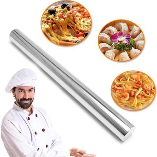 2020 New Rolling Pin Wood Non-stick Dough Baking Pizza Noodles Cookie Biscuit Chinese Food Pasta Making Tools