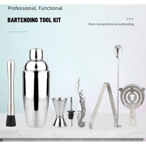 Boston Shaker Professional Stainless Steel Bartender Wine Cup Cocktail Mixer Martini Cocktail Shaker Bar Set