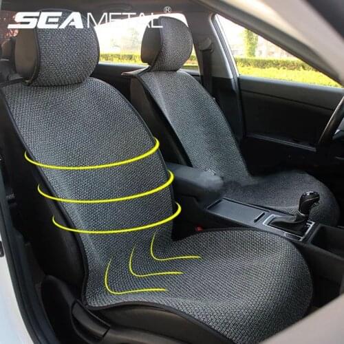 Car Seat Covers Set Universal Four Seasons Linen Car Cushion Cover Protector Automobiles Interior Car-styling Auto Accessories