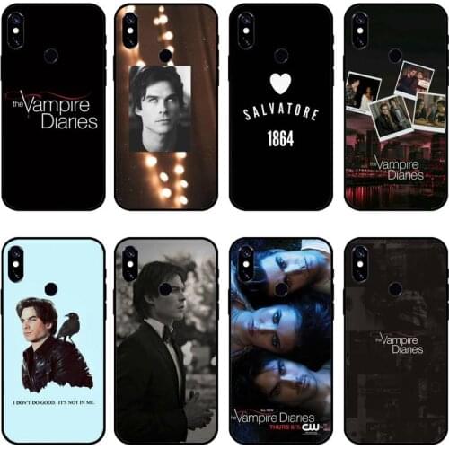 The Vampire Diaries Stefan Damon Phone Case For Xiaomi Redmi note 7 8 9 pro 8T 9A 9S Mi Note 10 Lite pro
