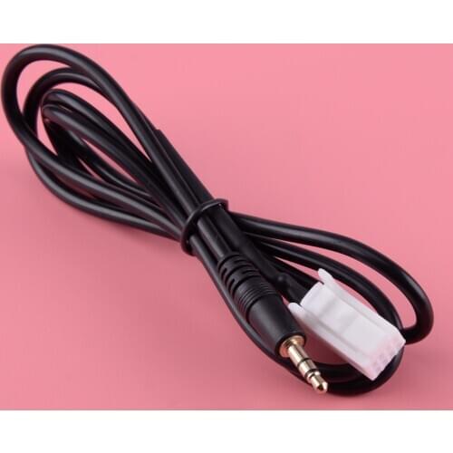 CITALL 3.5mm 8pin 100cm Car Audio AUX In Input Adapter Jack Cable Plug fit for Suzuki Swift Vitra Jimny