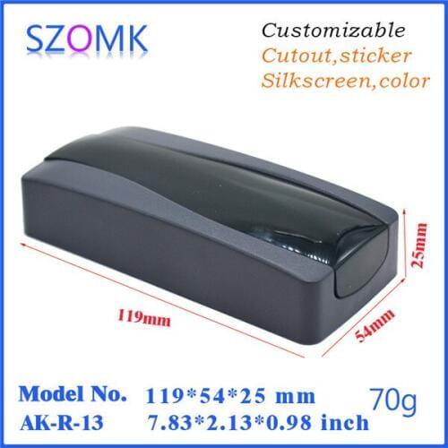 New plastic enclosure RFID sensor box shell case (1 pcs) 119*54*25mm szomk plastic project box, electronics control box