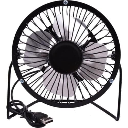 Masaüstü Metal Siyah Usbli Vantilatör