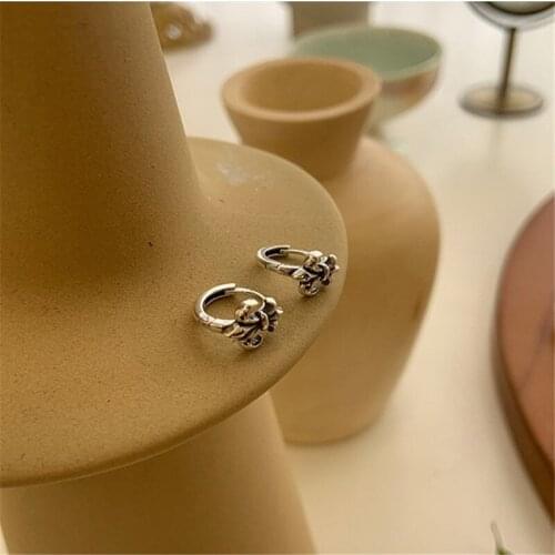 Miuoxion Retro Small Anchor Earrings Fashion Personality Punk Party Jewelry For Women Feature Namour Charm Gift All Seasons