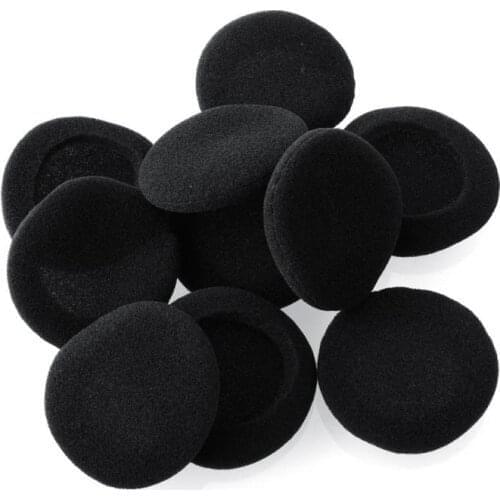 2/10 Pcs Anti Slip Sponge Earpad 35/40/45/50/55/60/65mm Headphone Replacement Foam Pad Sponge Cap For Airpods Earpods Cover