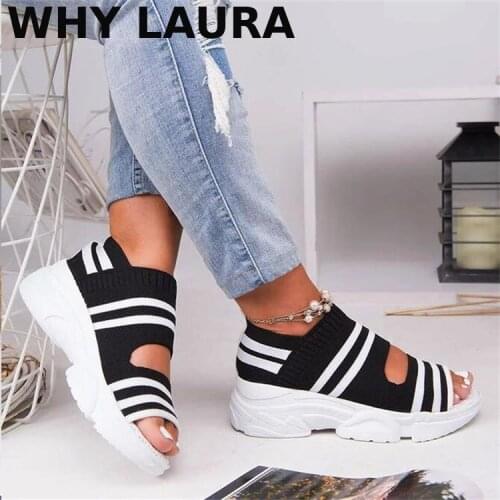 New summer womens sandal leisure beach womens casual shoes leather mens sandal set foot womens Roman sandals