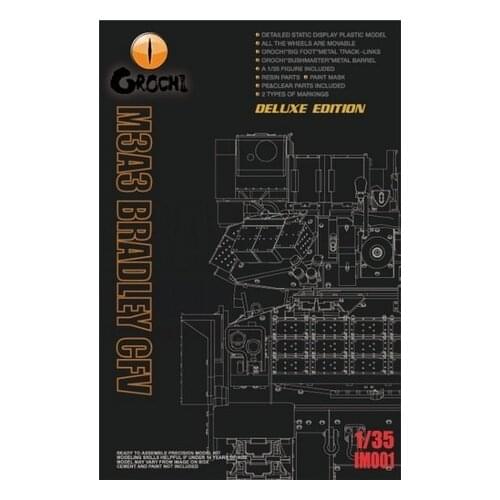 OROCHI IM-001 1/35 Scale M3A3 Bradley CFV deluxe edition