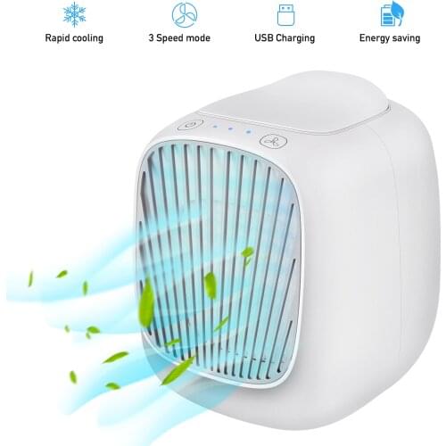 Portable Mini Air Conditioner Air Cooler Multi-Function Humidifier Purifier For Home Office Quiet Cooling Small Air Conditioner