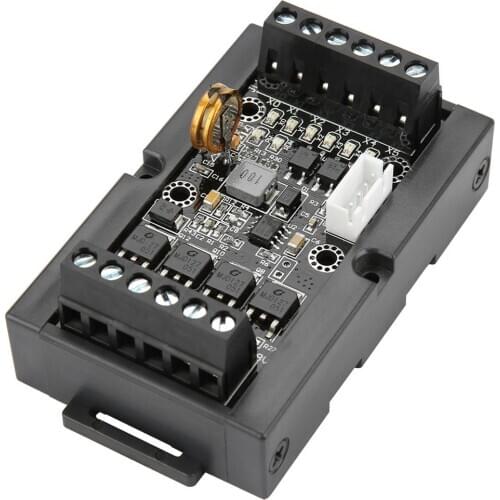PLC Programmable Logic Controller FX1N-10MT Industrial Control Board DC 24V Relay Delay Module with Shell