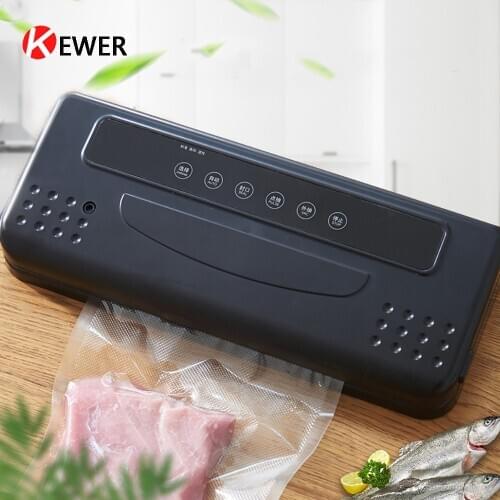 KEWER Home Electric Vacuum Sealer Bags 220V Automatic Package Sealing Machine Multifunction Kitchen Vacuum Food Sealer Sous Vide