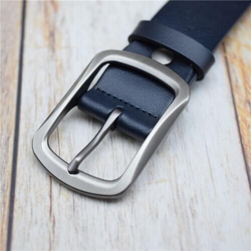 WESTERN AUSPICIOUS Belt Men Cowskin Genuine Leather Ceintures Homme 2021 Belts Cummerbunds Quality Male Strap By Factory