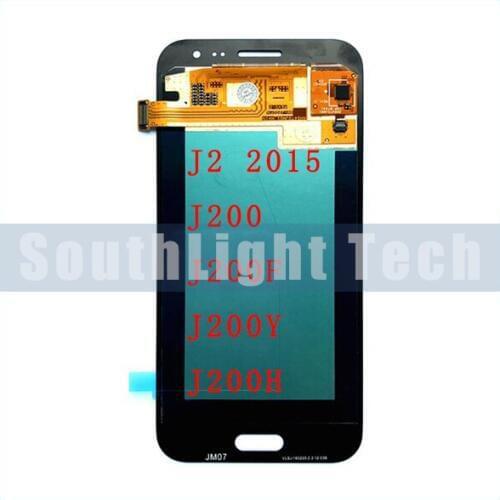 Grade AAA+++ Super AMOLED LCD For Samsung Galaxy J2 2015 J200 J200F J200H LCD Touch Screen Display Digitizer Assembly