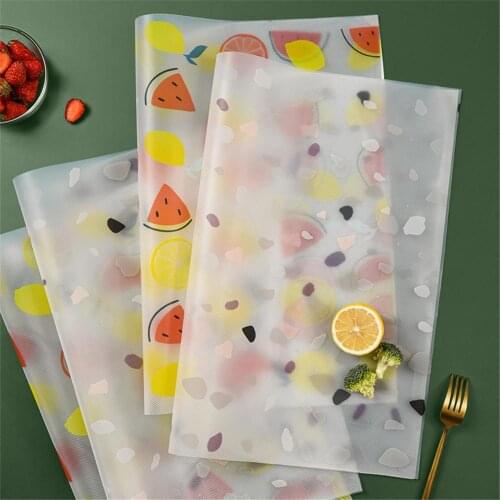 1pcs Cuttable Drawer Pads Non-slip Non-sticky Pattern Printing Kitchen Cabinet Mats Table Mats