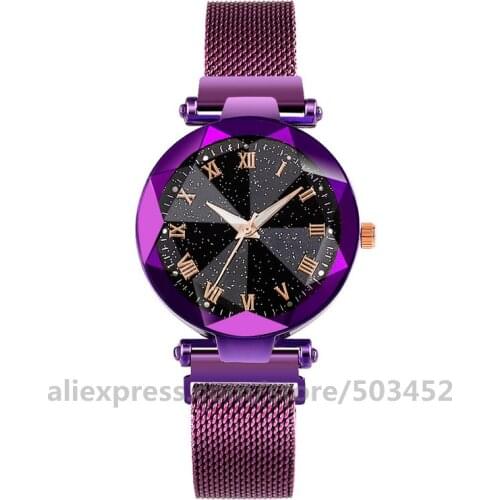 100pcs/lot 8716 New Womens Watches Wholesale Magnetic Watches Fashion Reloj De Mujer Wild Sweet New Wristwatch
