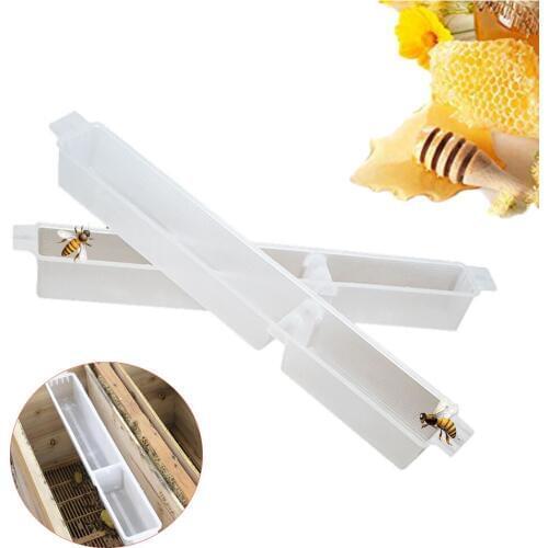 2pcs bee beekeeping feeder system 1.5KG feeders watering for bees apicultor food honig supplies apiculture beekeeper bees tools