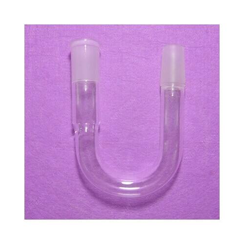 24/40,U Shape Glass Connecting Adapter,Distilliing Tube,one Female Joint,another Is Male