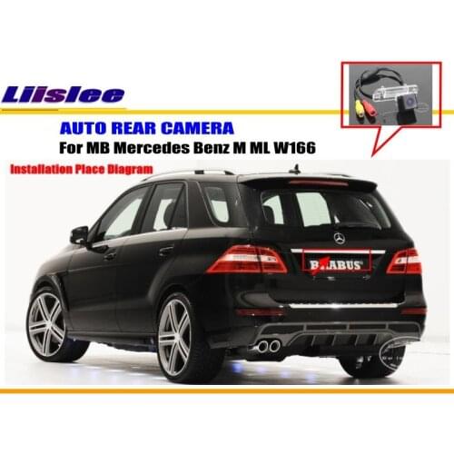Car Parking Rear View Camera For Mercedes Benz ML W166 ML350 2012 2013 2014 2015 Accessories Reverse Back Up CAM