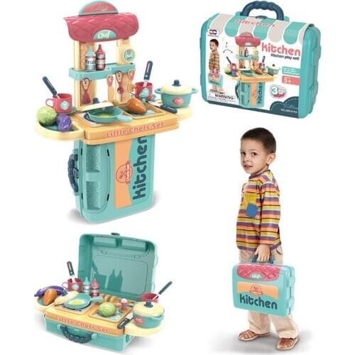 Kids Pretend Play Simulation Toys with Suitcase Brain Toy for Children Role Play Educational Toys