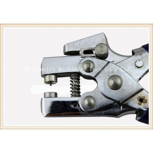 Goldsmith herramientas joyeria Eyelet Punching Plier,Jewelry Making Plier (2-5mm dia hole),Punch and eyelet up to 25 sheets capa