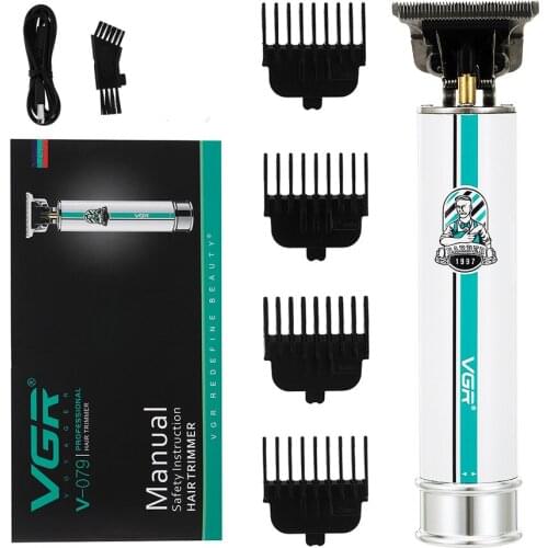 FnLune Professional Adjustable Hair Trimmer Finishing Fading Hair Clipper Electric Hair Cutter Beard Trimer Precision Machine