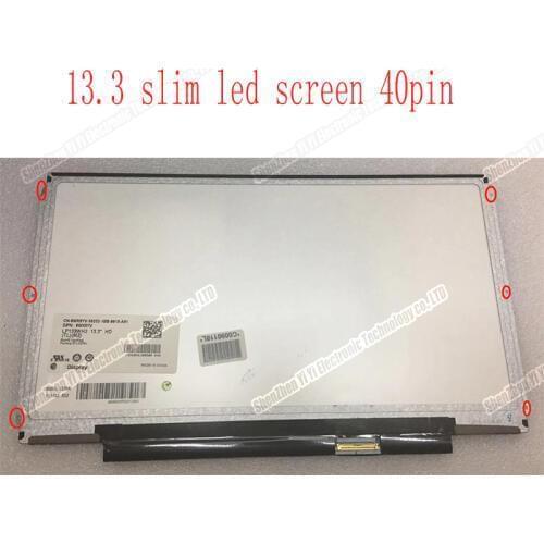 Free shipping LCD Screen Matrix LP133WH2 TLGA LTN133AT16 LP133WH2 TLA2 B133XW03 V.4 N133BGE-L31 LTN133AT20 CLAA133WA01A