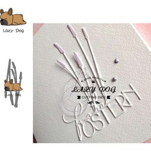 Dogs Tail Grass Metal Cutting Dies Scrapbooking Stencil DIY Decorative Craft Embossing Die Cuts Card Making New Dies For 2019