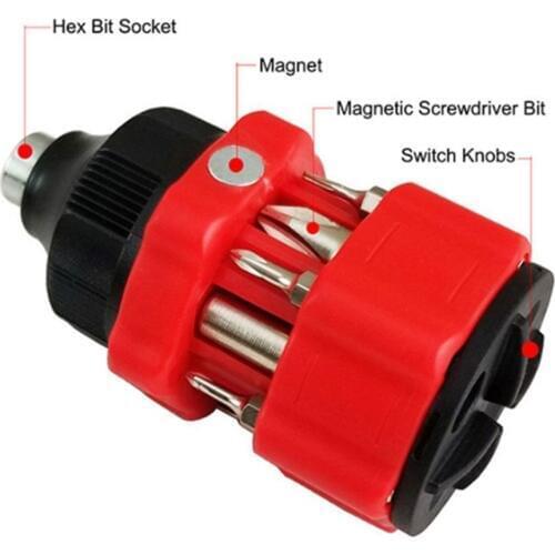 13 in 1 Ratcheting Multi Bit Tip Driver Screwdriver Combination Tool Outdoor set car portable screwdriver