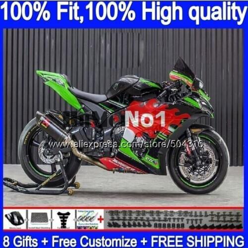 OEM Injection For KAWASAKI ZX-10R ZX1000 ZX10R 16 17 18 19 85MC.106 ZX 10 R ZX 10R 1000 2016 2017 2018 2019 Fairing Green Black