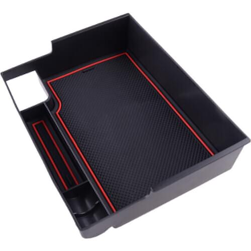 Car Front Center Center Console Armrest Storage Box Organizer Container Tray Fit For Ford Explorer 2020