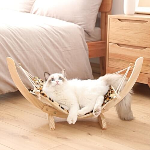 Cat Hammock Hanging Cats Beds Winter Pet Mat Small Dog Nest Short Plush Warm kitten House Sofa Cushion For Cat