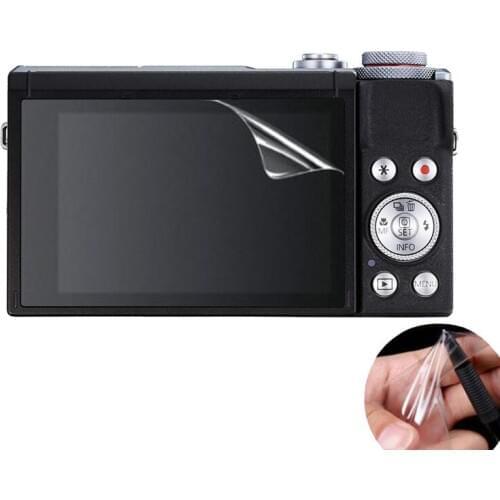 3 x Clear PET Screen Protector Soft Cover Guard Protective Film for Canon PowerShot G7X Mark III 3/G7 X Mark3 MK3 G7XIII Camera