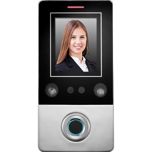 Facial recognition and 125KHZ RFID reader finger time attendance access control