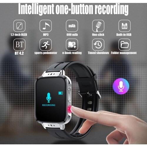 S11 Watch Bluetooth Running MP3 Sports Pedometer Lossless Music Player E-Book Mini Student Walkman