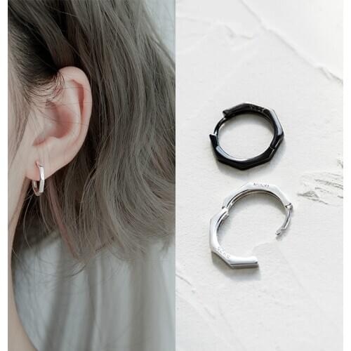 1 Pair Simple Geometric Earrings Metal Senior Texture Small Round Woman Jewelry Daily Party Ceremony Gift