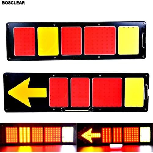 24V Anti Collision Light Taillight Auto Car Tail Brake Parking Lamp LED Stop Signal Indicator Warning COB High-brightness beads