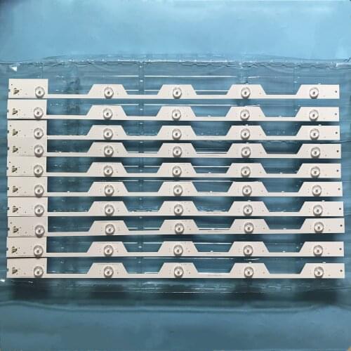 LED Backlight strip 5 lamp For TCL 55"TV B55A658U L55E5800A D55A561U TMT-55E5800-10X5-3030_V2 YHA-4C-LB5505-YH1 LVU550NE3L
