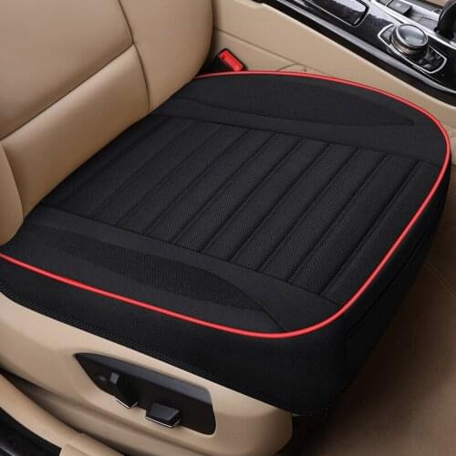 Ultra-Luxury Single Seat Without Backres Car Seat Protection Car Seat Cover Cushion Car-Styling for Most Four-Door Sedan&SUV