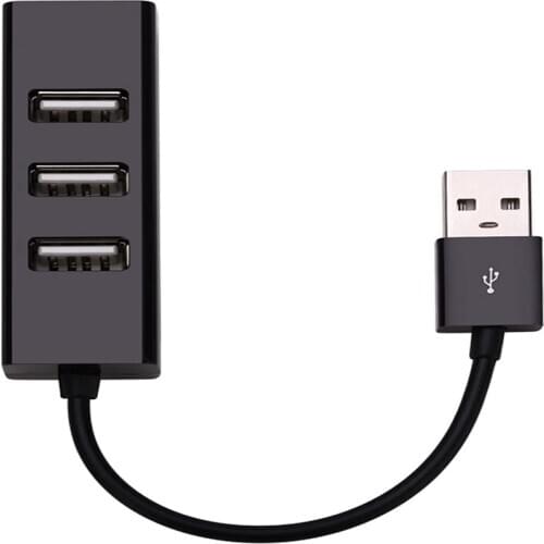 Usb Port Splitter 4 Port Compact Portable High Speed USB 2.0 Data Hub for Windows Macbook Mac Pro Surface Notebook PC and More