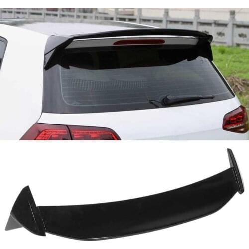 Rear Roof Spoiler Gloss Black for Aspec Style Fit for Volkswagen Polo MK5 6R 6C Standard 2009 2010 2011 2012 2013 2014-2017