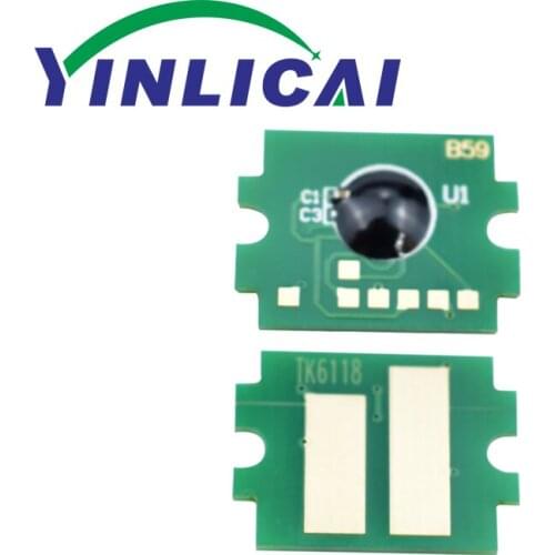 10PCS Compatible TK6110 cartridge chip reset for Kyocera ECOSYS M4132idn M4125idn M4132 M4125 Toner chip refill TK-6110 EU