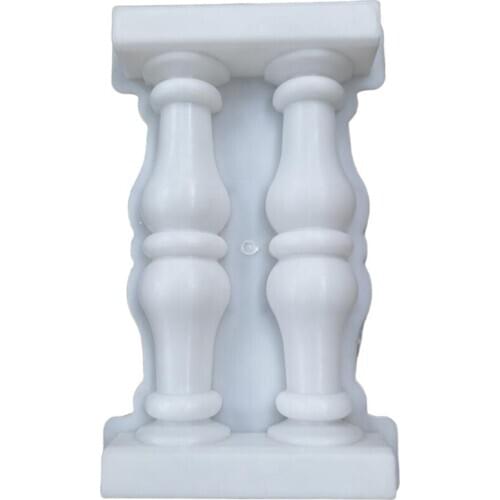 50X28X7cm Roman Column Mould DIY Paving Molds Balcony Fence Garden Pool Cement Railing Plaster Concrete Mould Guardrail